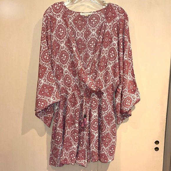 Lovestitch size medium coulotte short /shorts jumpsuit - Picture 1 of 10